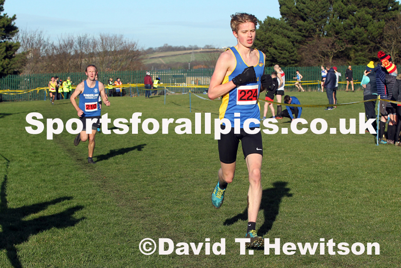 Senior mens 2020 Birtley Cross Country Relay, County Durham.  Photo: David T. Hewitson/Sports for All Pics